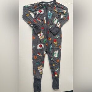 Little Sleepies Bamboo Zippy Pajamas 12-18M